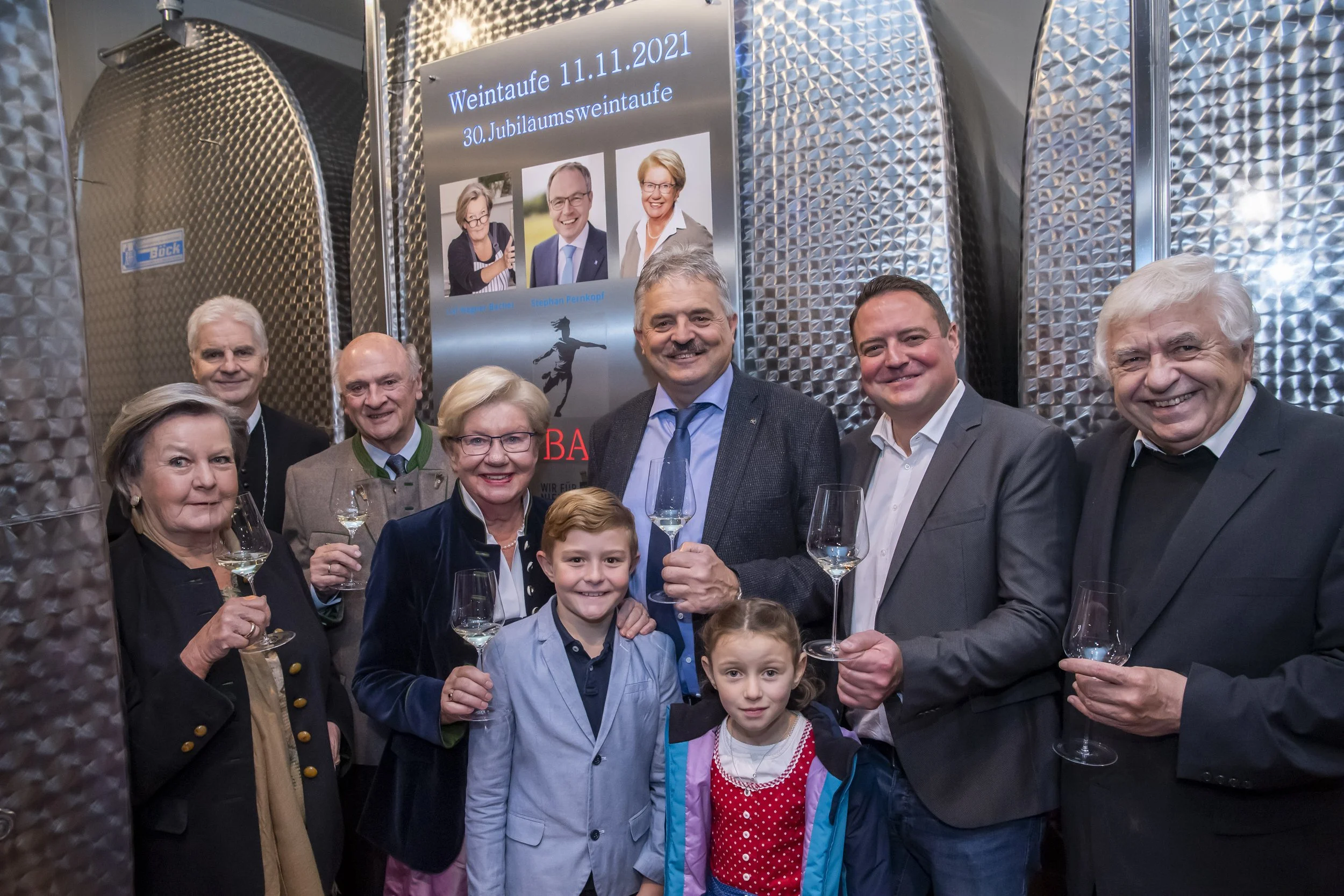  30. Weintaufe im Winzerhof Familie Dockner