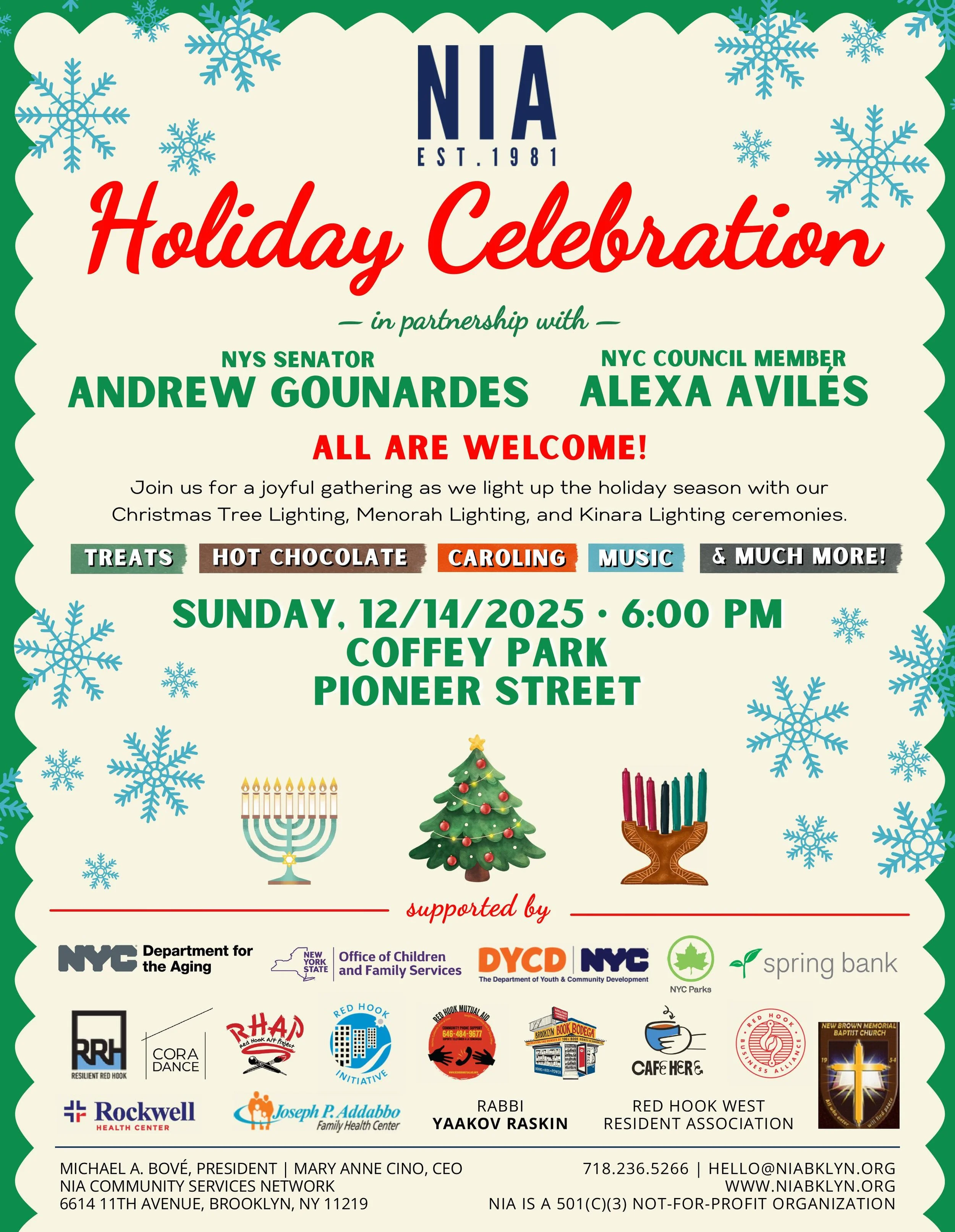 Red Hook Holiday Tree Lighting 2025