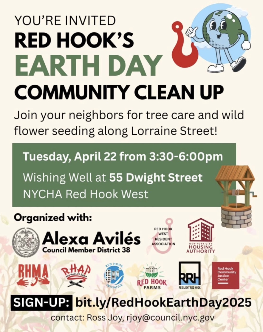 Red Hook's Earth Day Community Clean Up