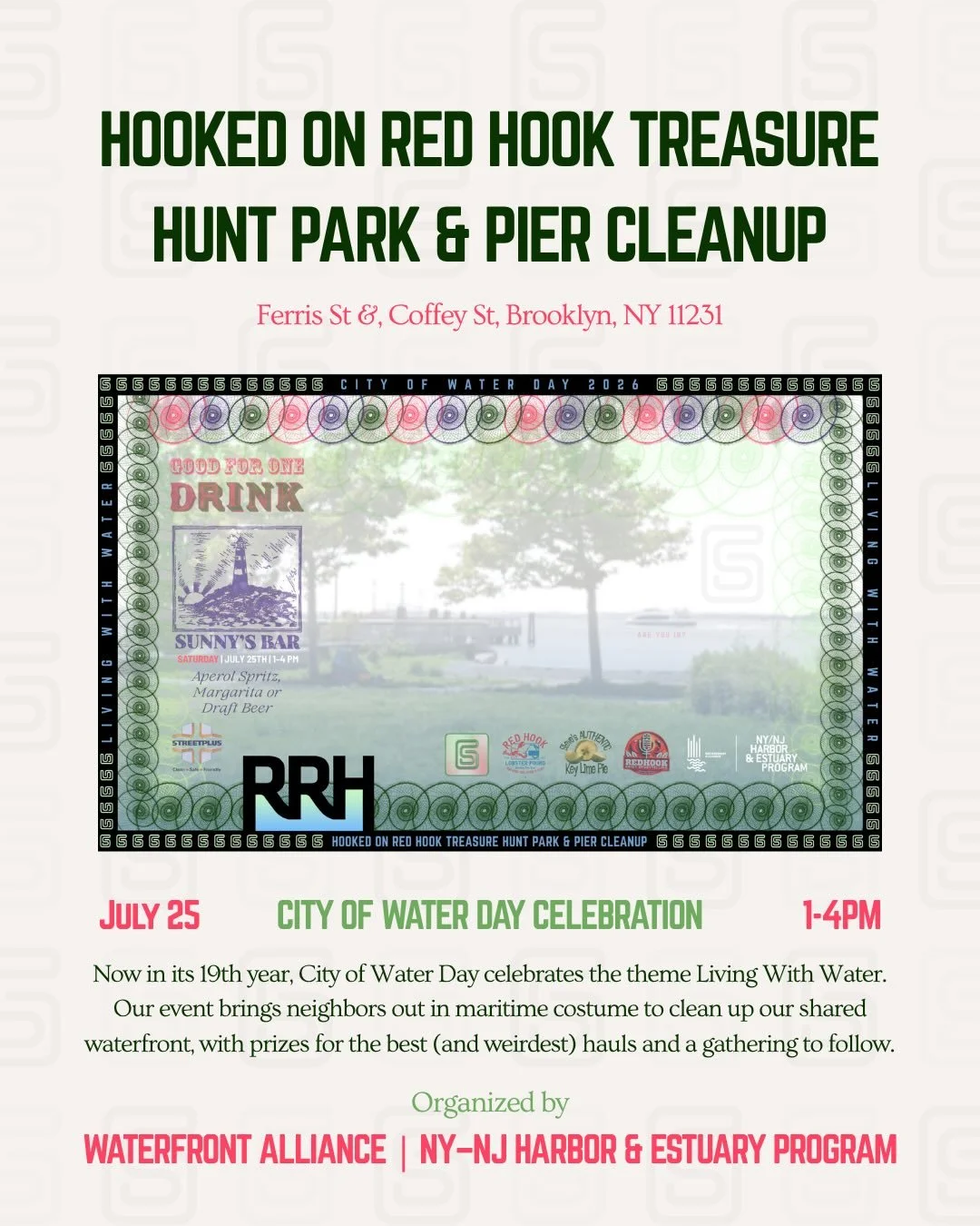Hooked on Red Hook: Treasure Hunt Park &amp; Pier Cleanup