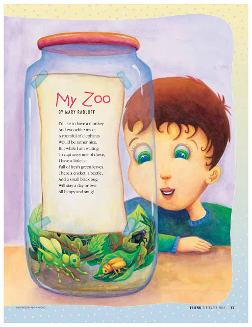 The Friend Magazine "My Zoo" Sept 2005