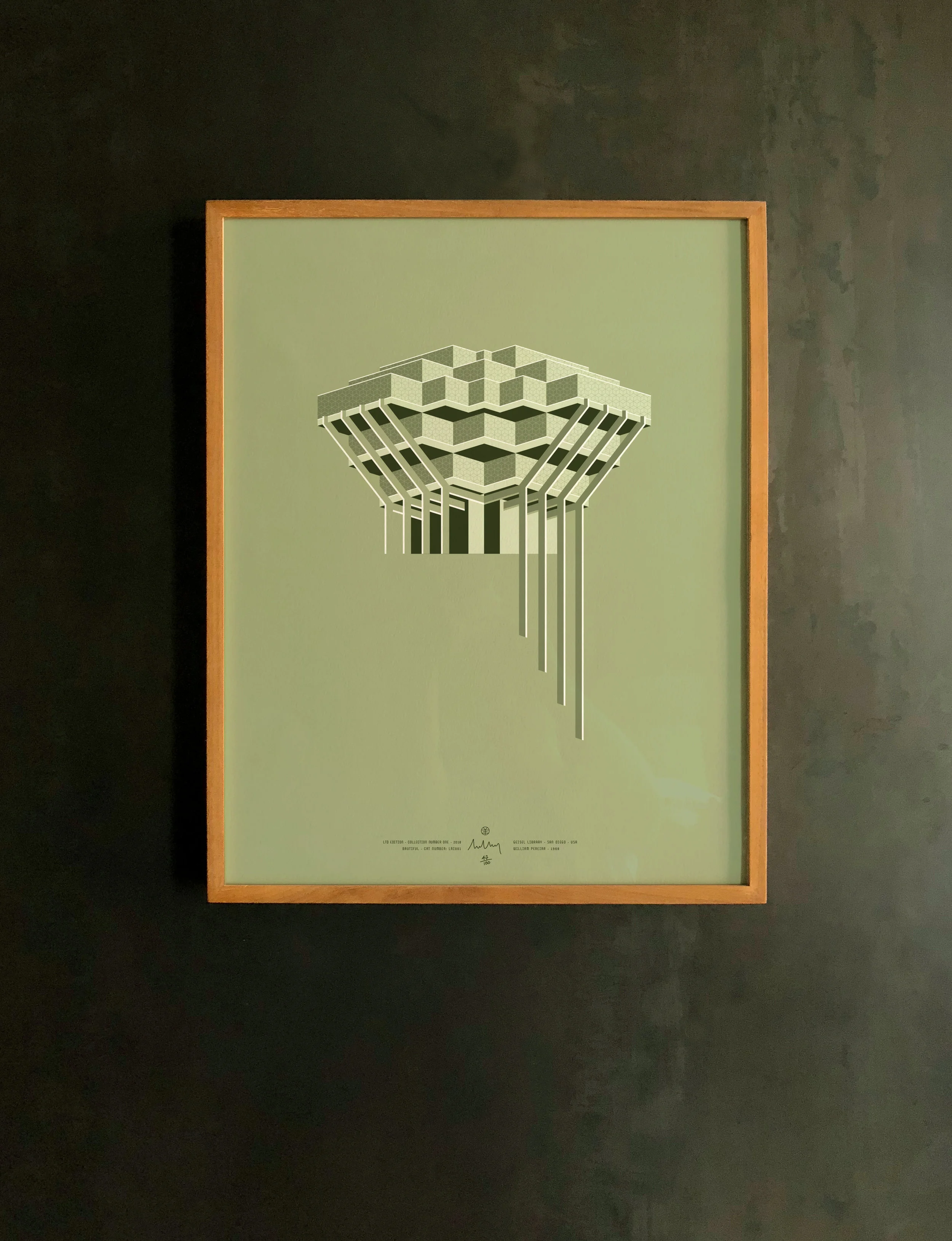 Lee Iley Geisel Library Print