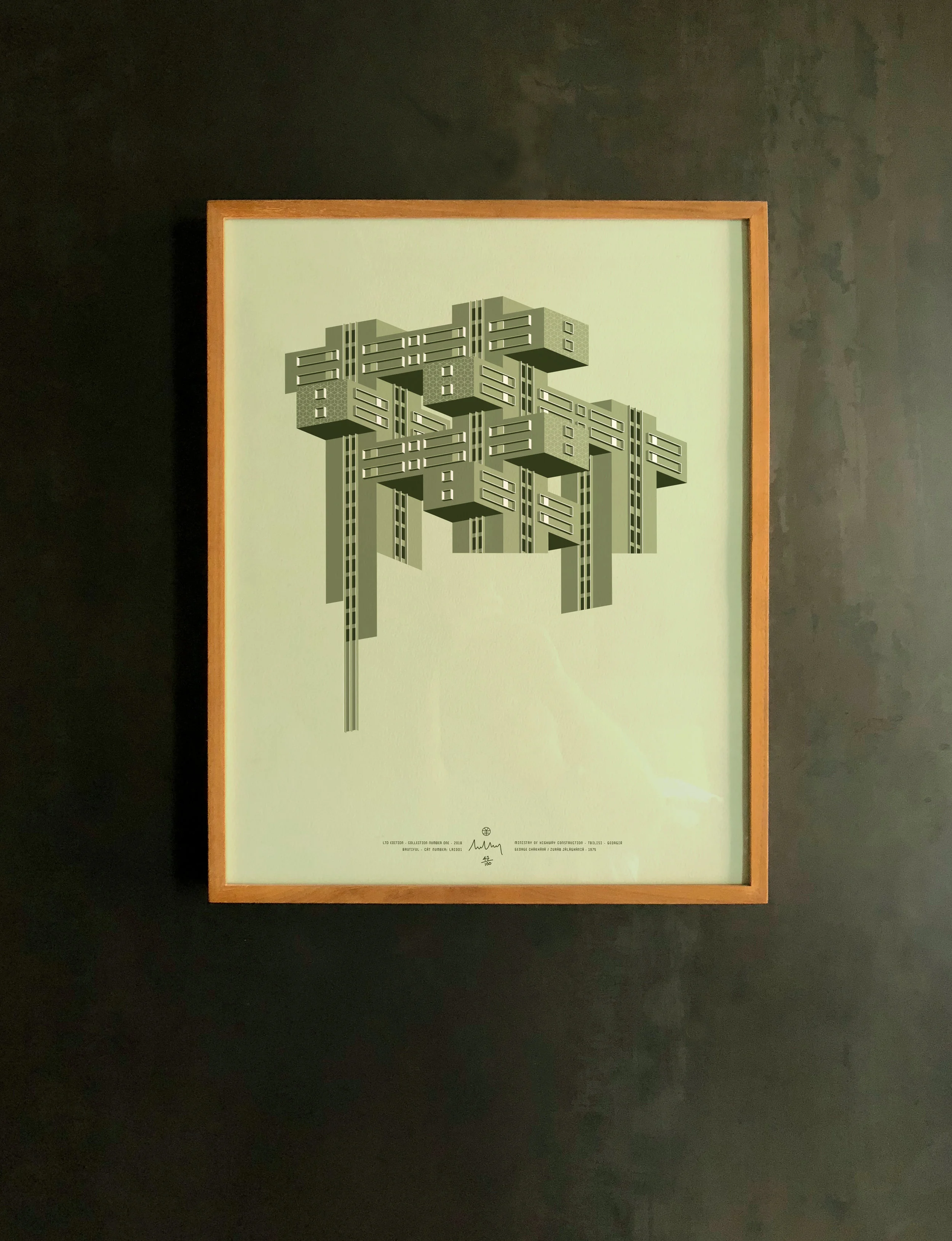 Lee Iley Bank of Georgia Print