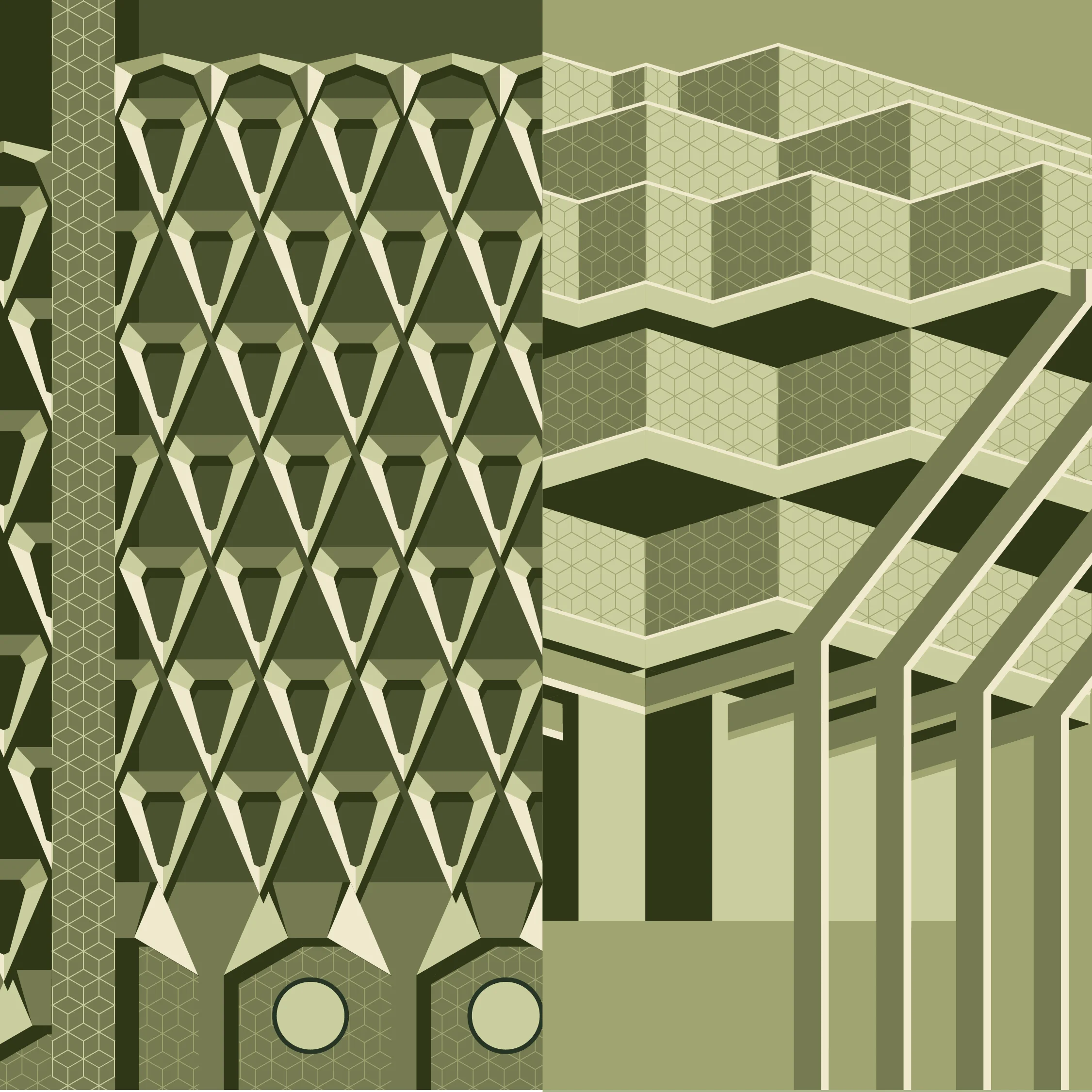 Lee Iley Geisel Library Print