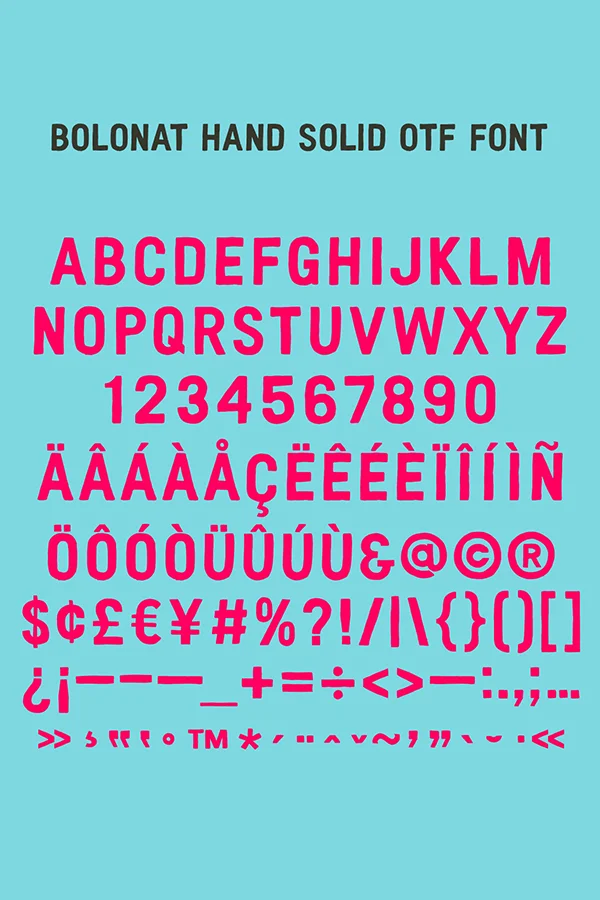 Lee Iley Bolonat Font Redux