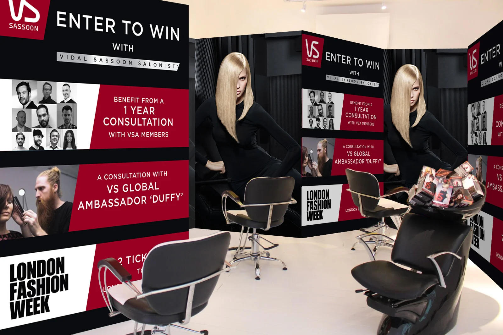 Pop-up visualisation for VS Salonist