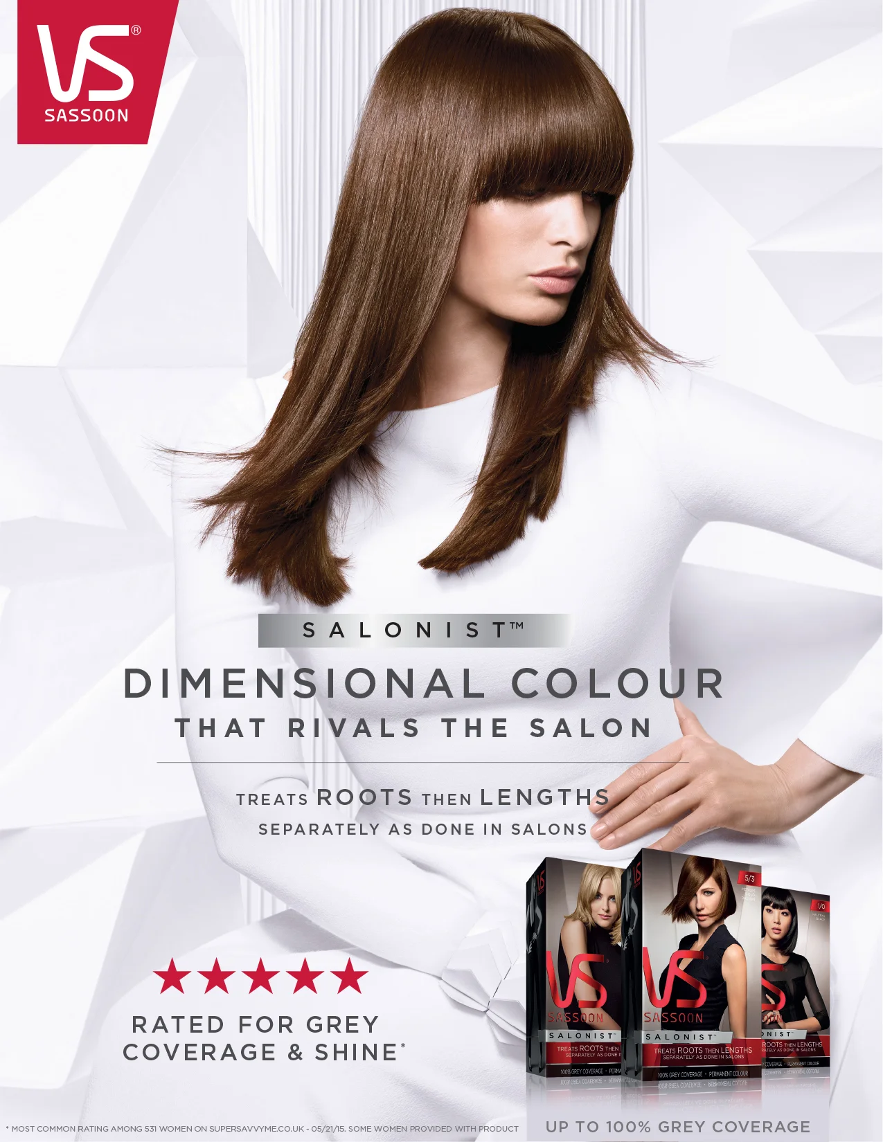 Digital Assets for VS Salonist UK & US Websites