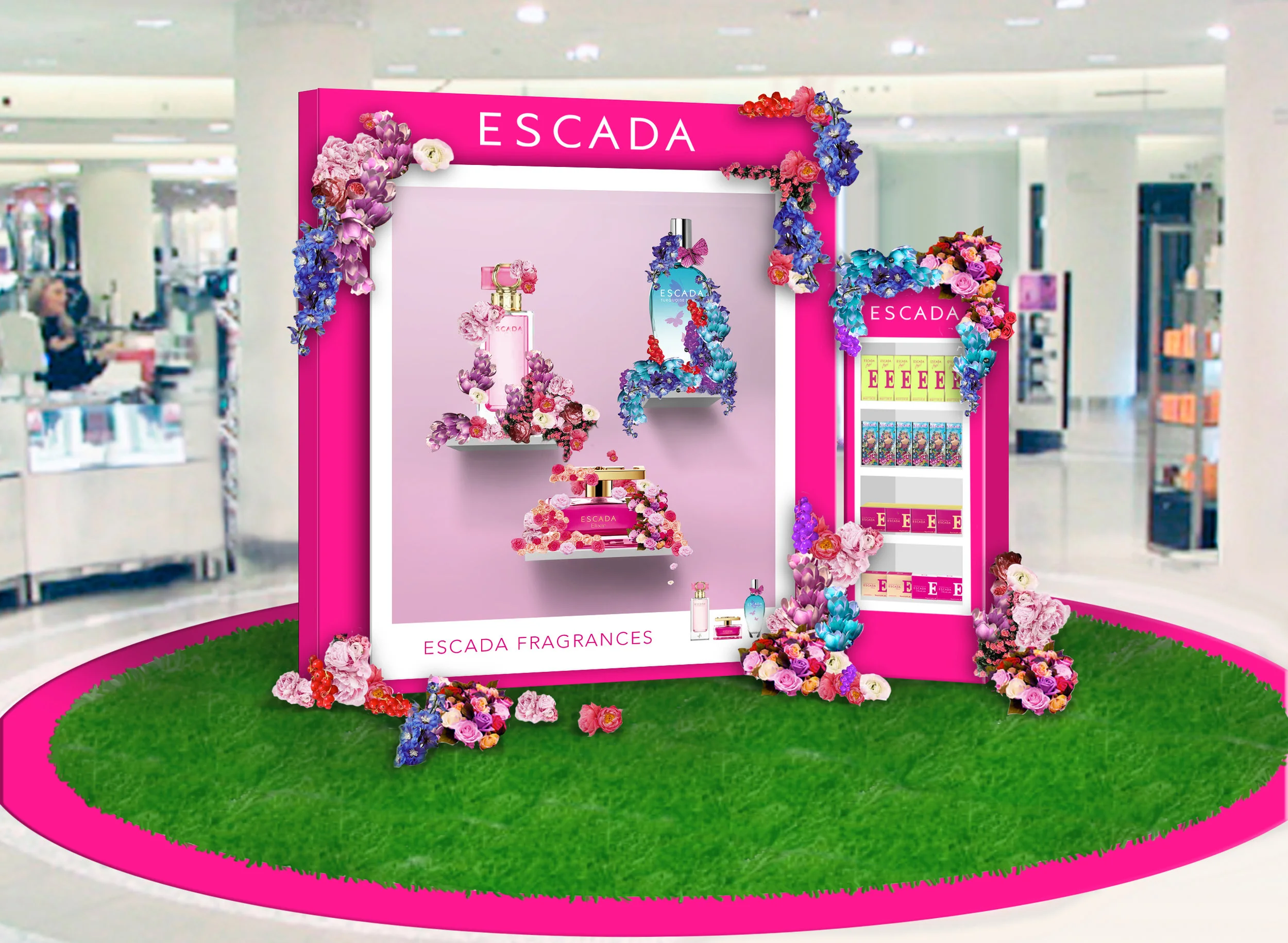 Visualisation for in-store display