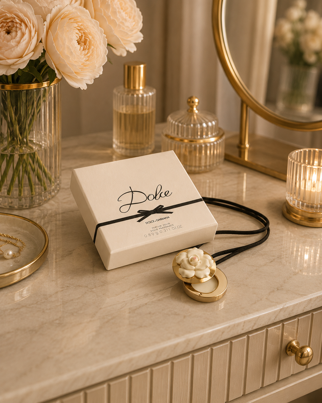 Gift with purchase concept visuals for Dolce & Gabbana Dolce launch