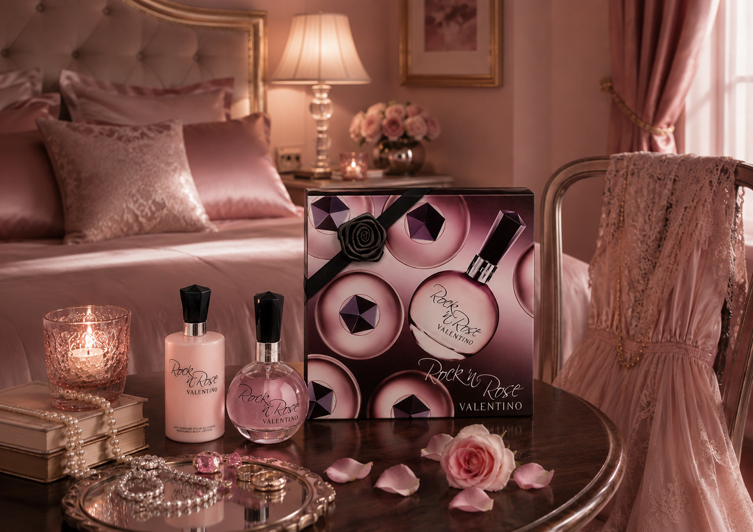 Giftset design for Valentino