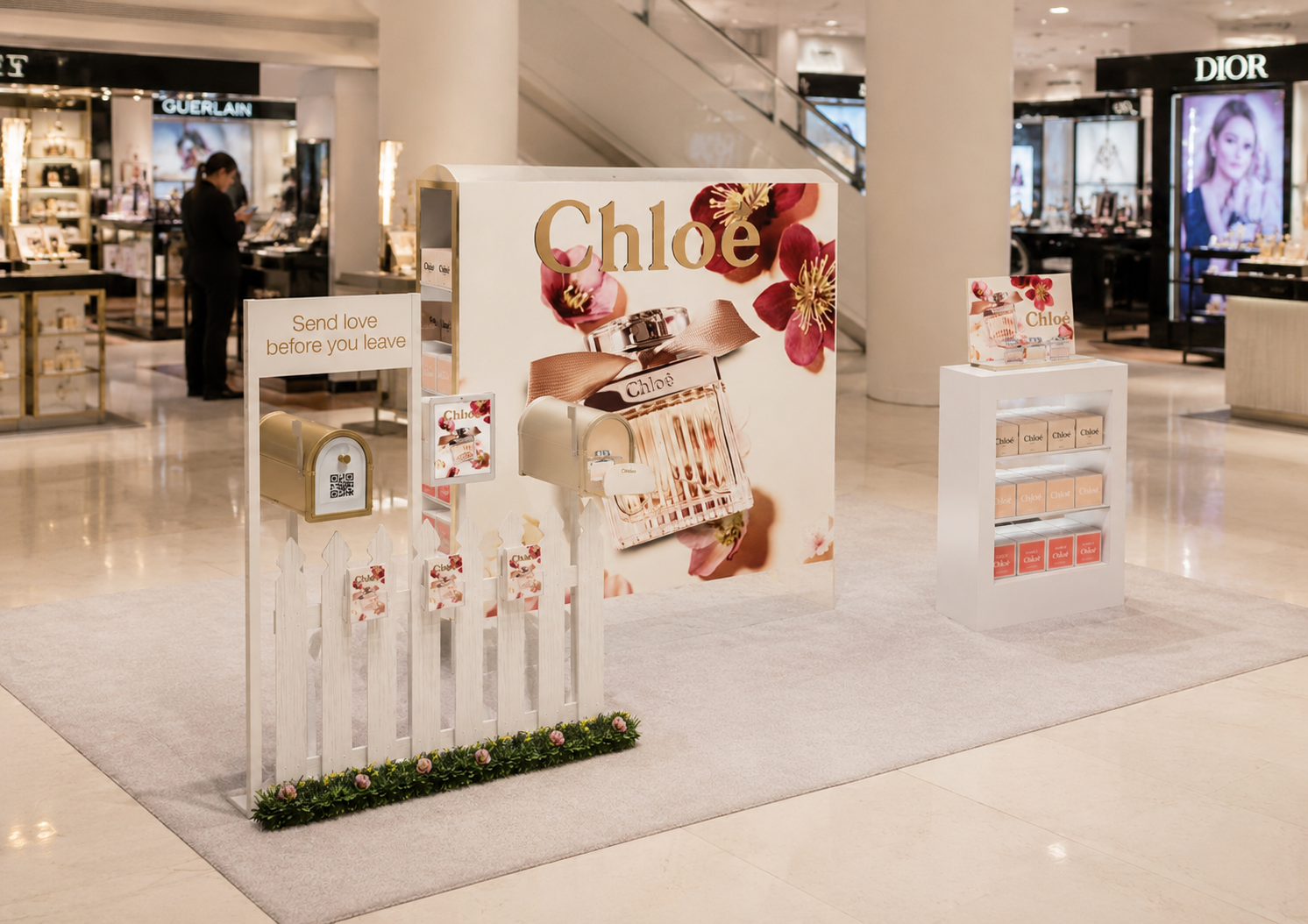 In-store launch promotion for Chloé