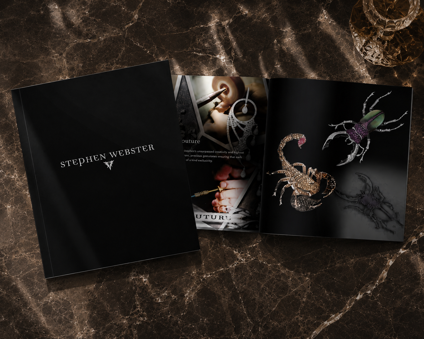 Design and Artwork for Stephen Webster Brand Brochure