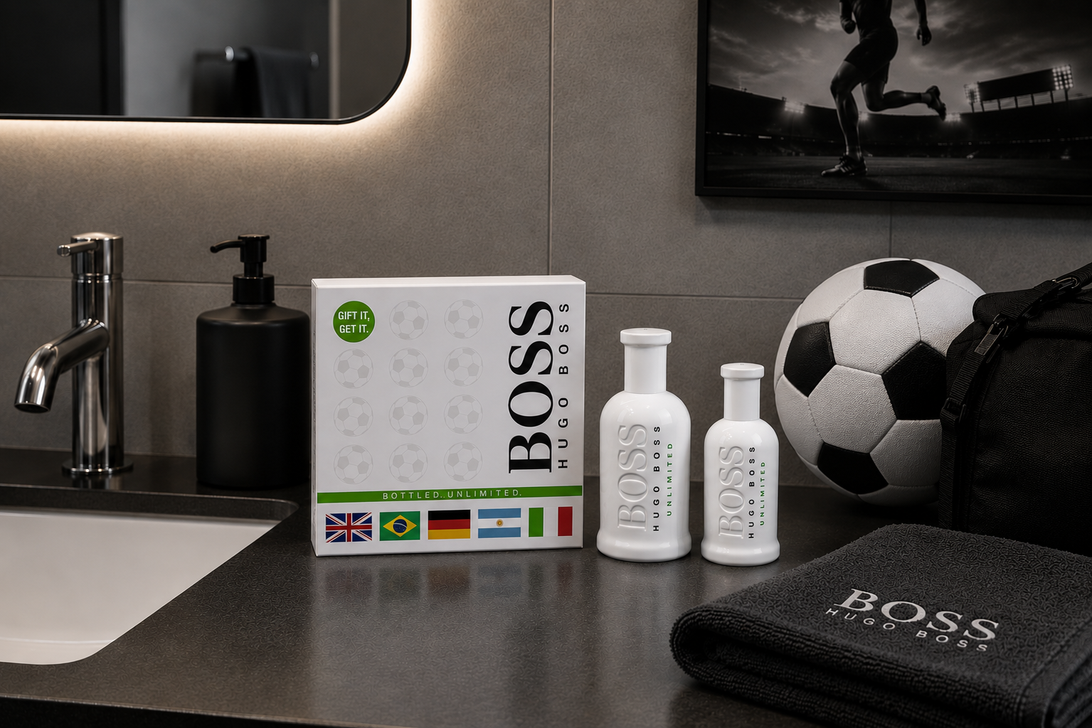 Giftset design for Boss