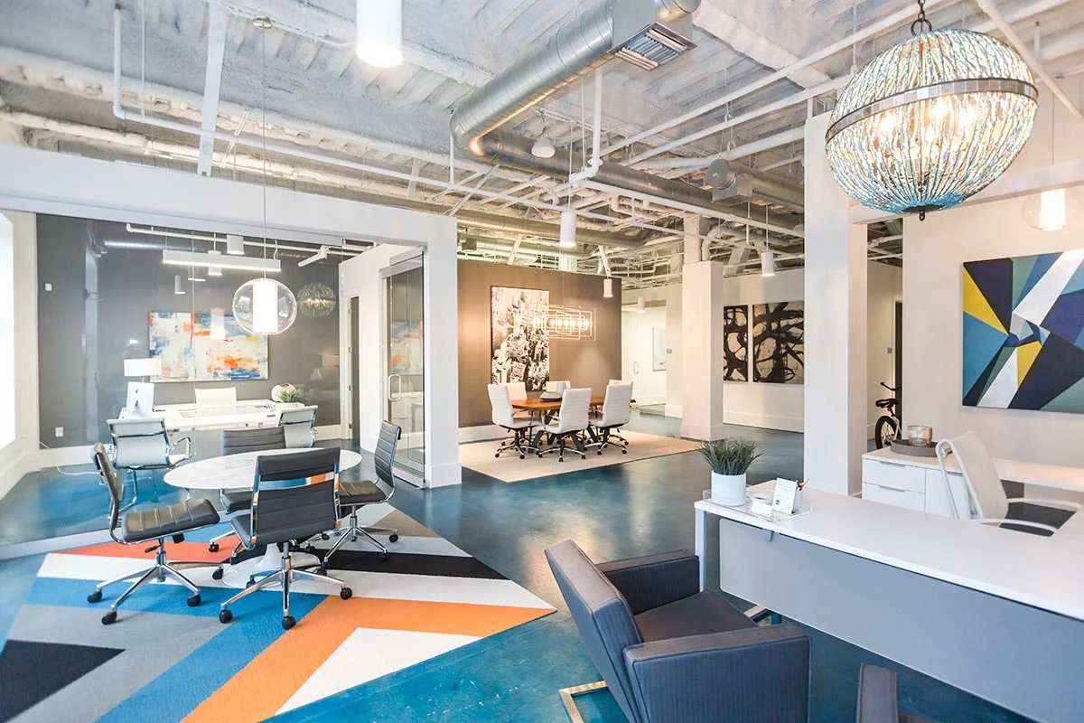 Co-Working Area - 1701 North Apartments