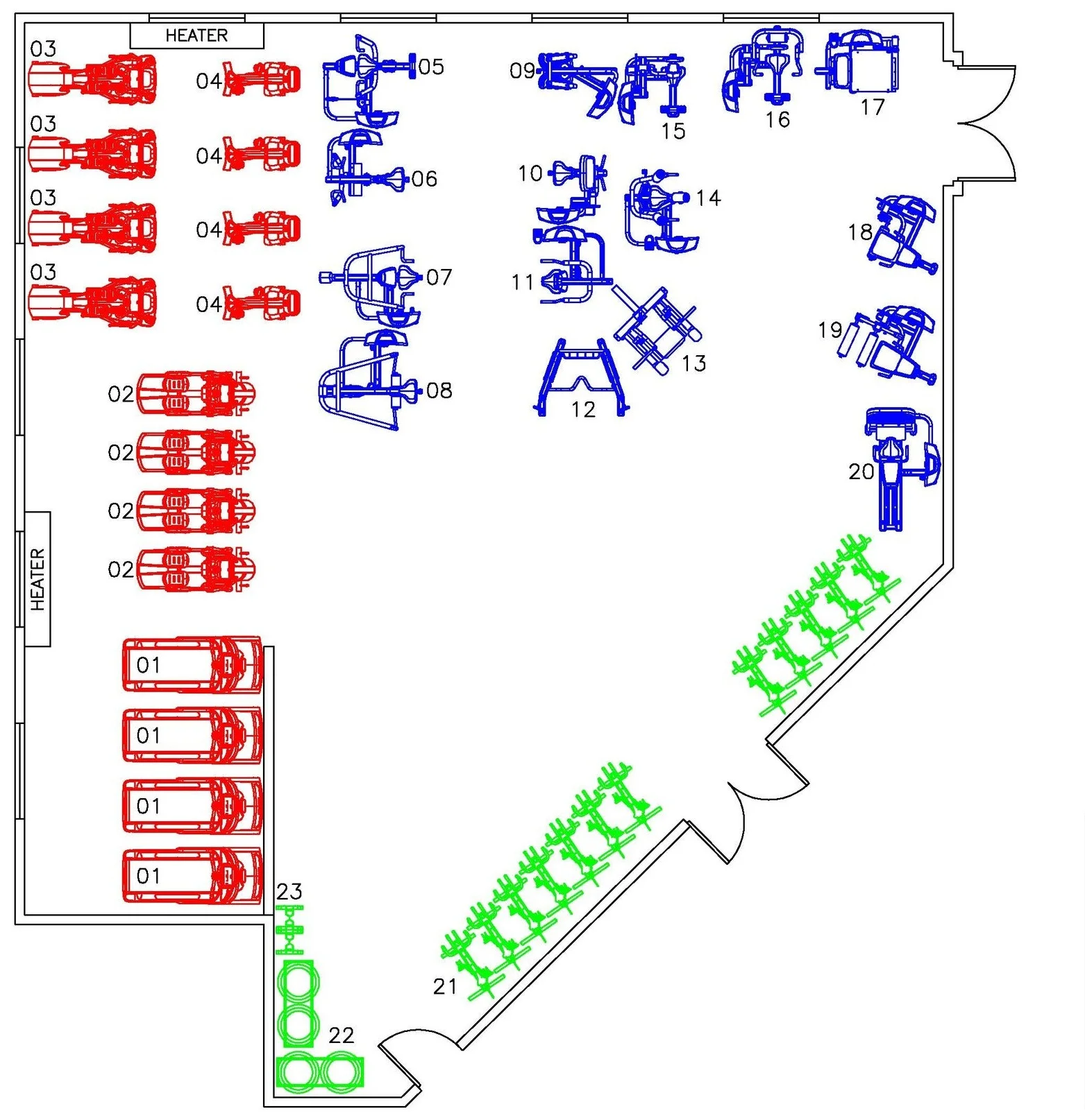 Draft layout done by ASF in 2011