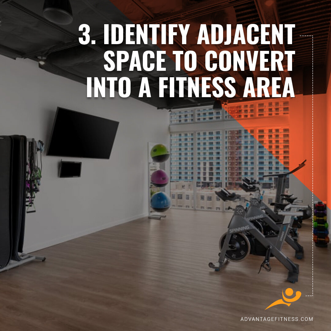 Social Distancing Tips for Apartments - Add Fitness Space by Converting Adjacent Areas