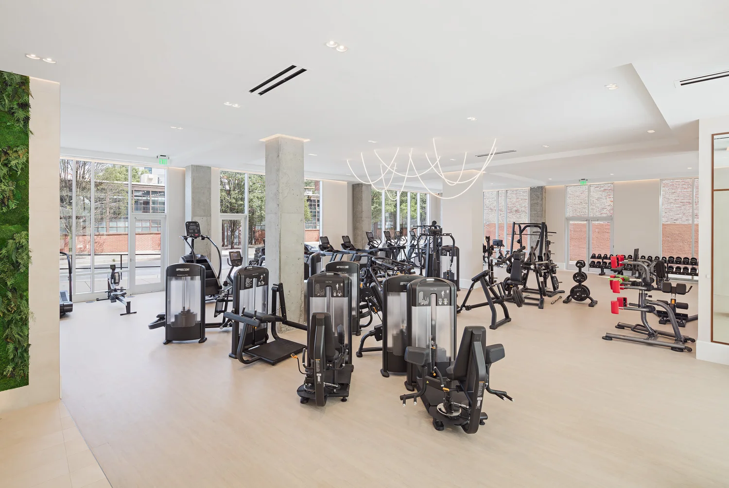 View of Luxury Fitness Center