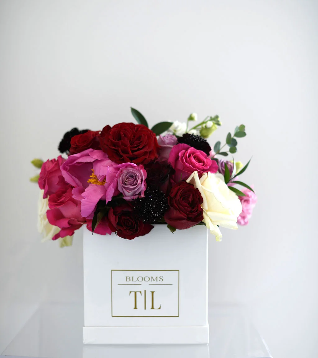 Square Floral Box - Large 