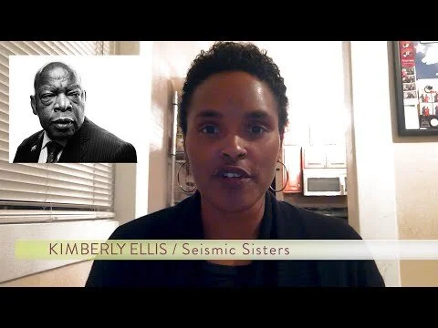Seismic Sisters Show - Kimberly Ellis Tribute to John Lewis, Civil Rights Leader