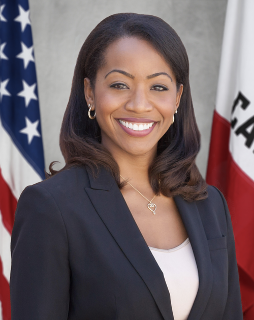 Member of the California State Board of Equalization Malia Cohen . Photo courtesy of Emerge California.