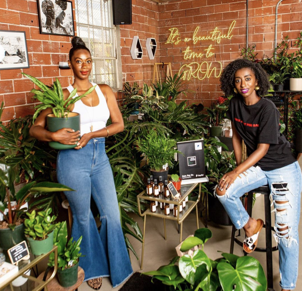 black girl green house.png