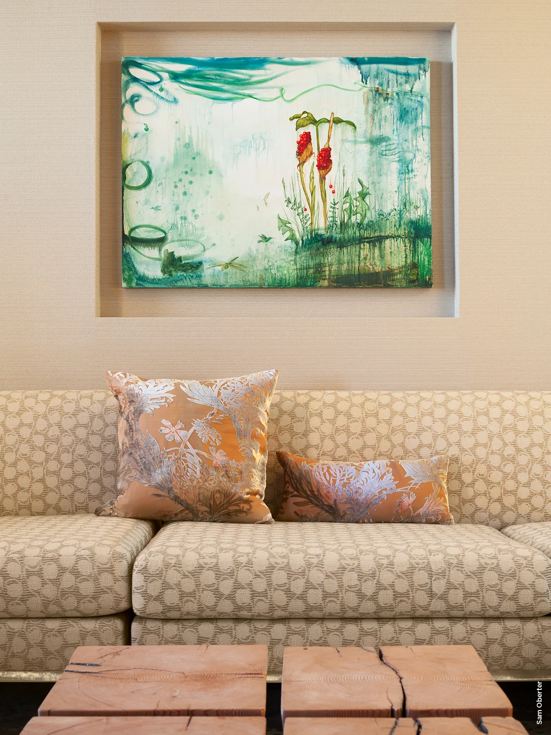 Revel Casino, Atlantic City, NJ; Oil on canvas by Eleanor Miller