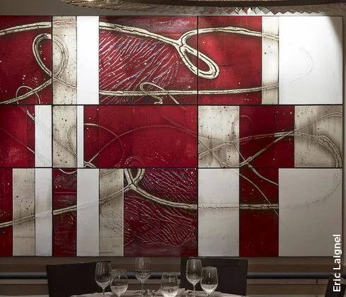 Sands Resort Casino, Bethlehem, PA; Emeril's Chop House; Paintings by Michael Kessler