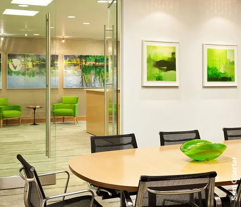 The Wiley Group, West Conshocken, PA; Paintings by Diane Burko; Works on Paper by Kiki Gaffney