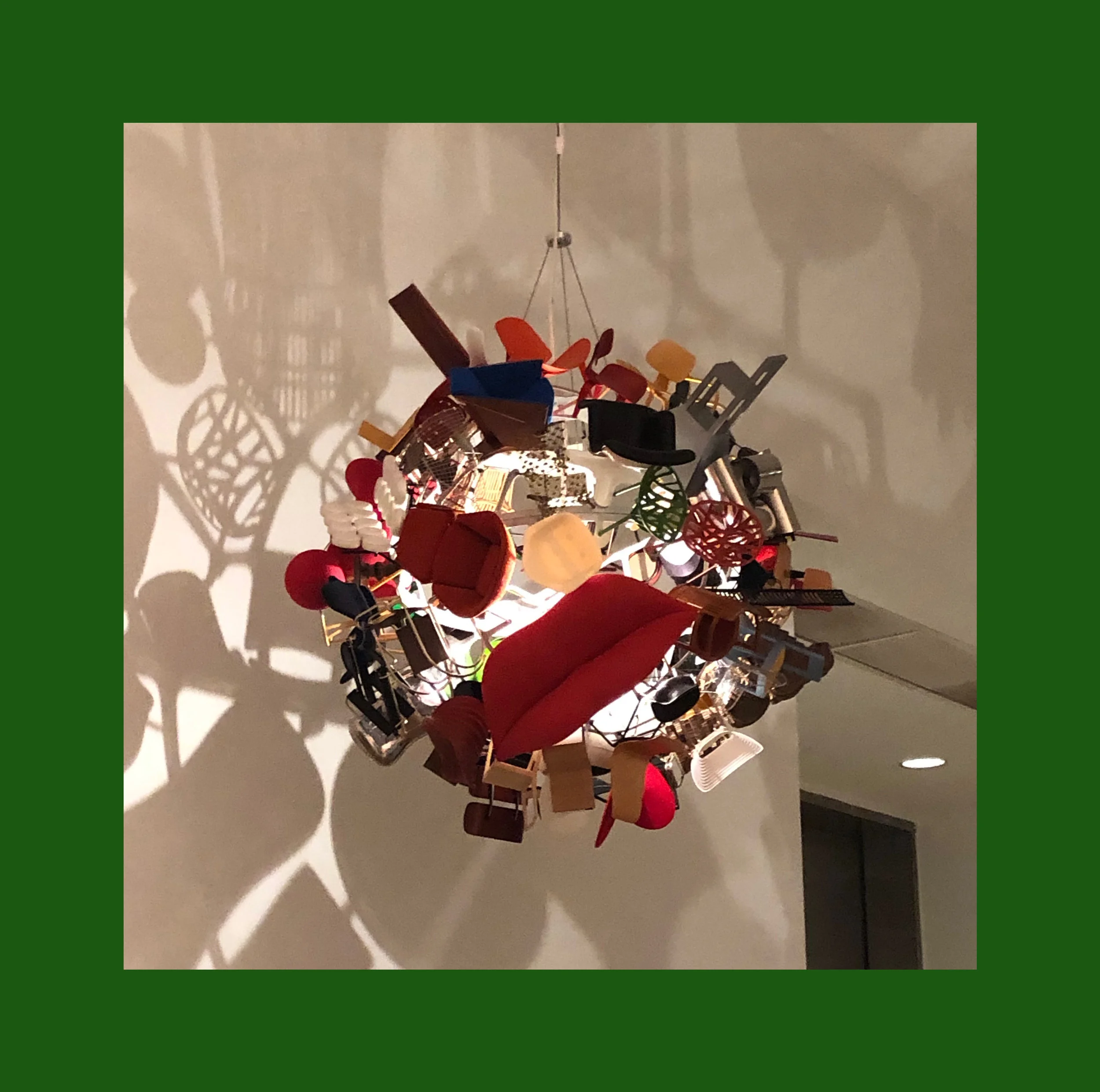 Paolo Pivi: Chair Chandelier