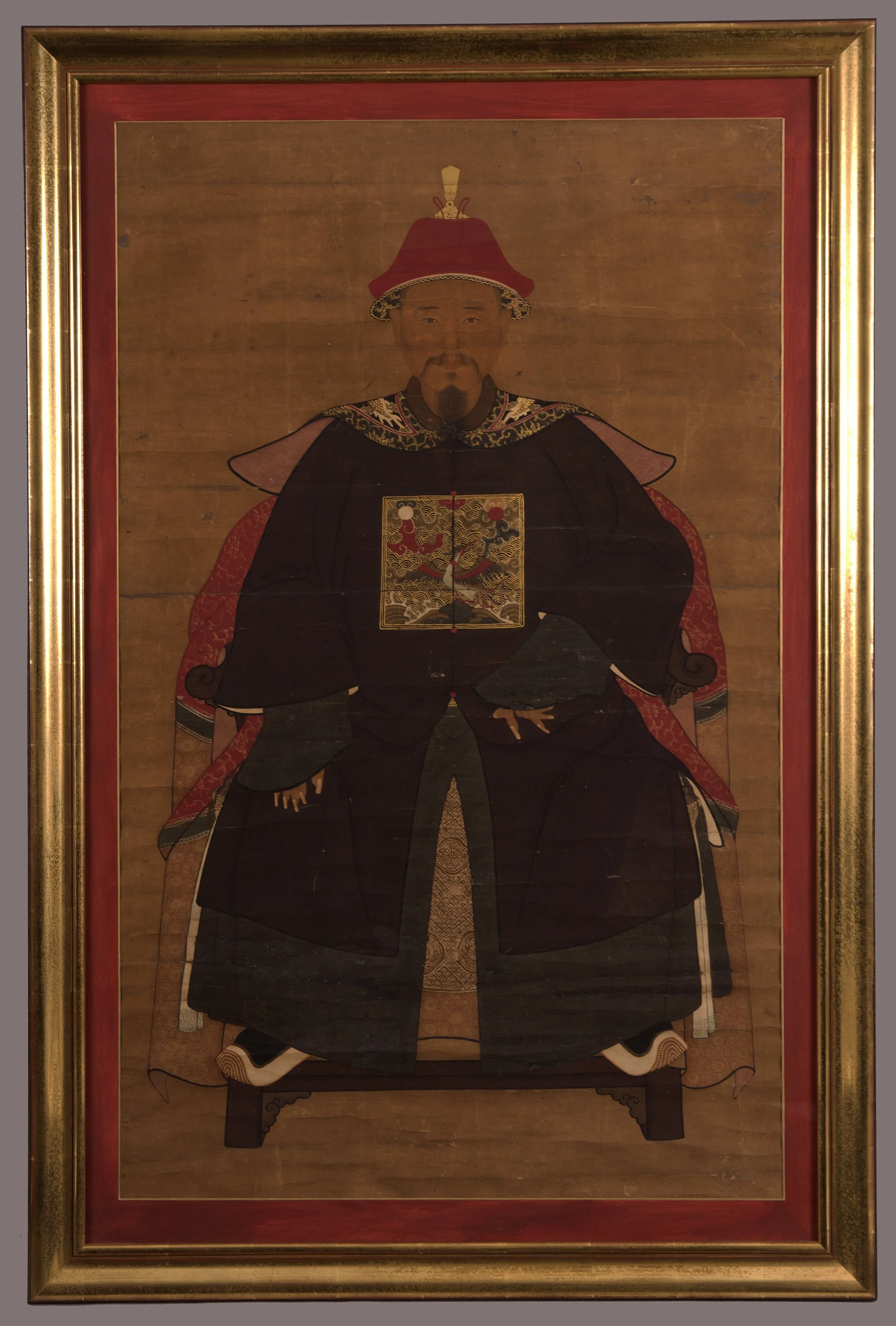 Mandarin Dignitary and His Wife, c. 1880