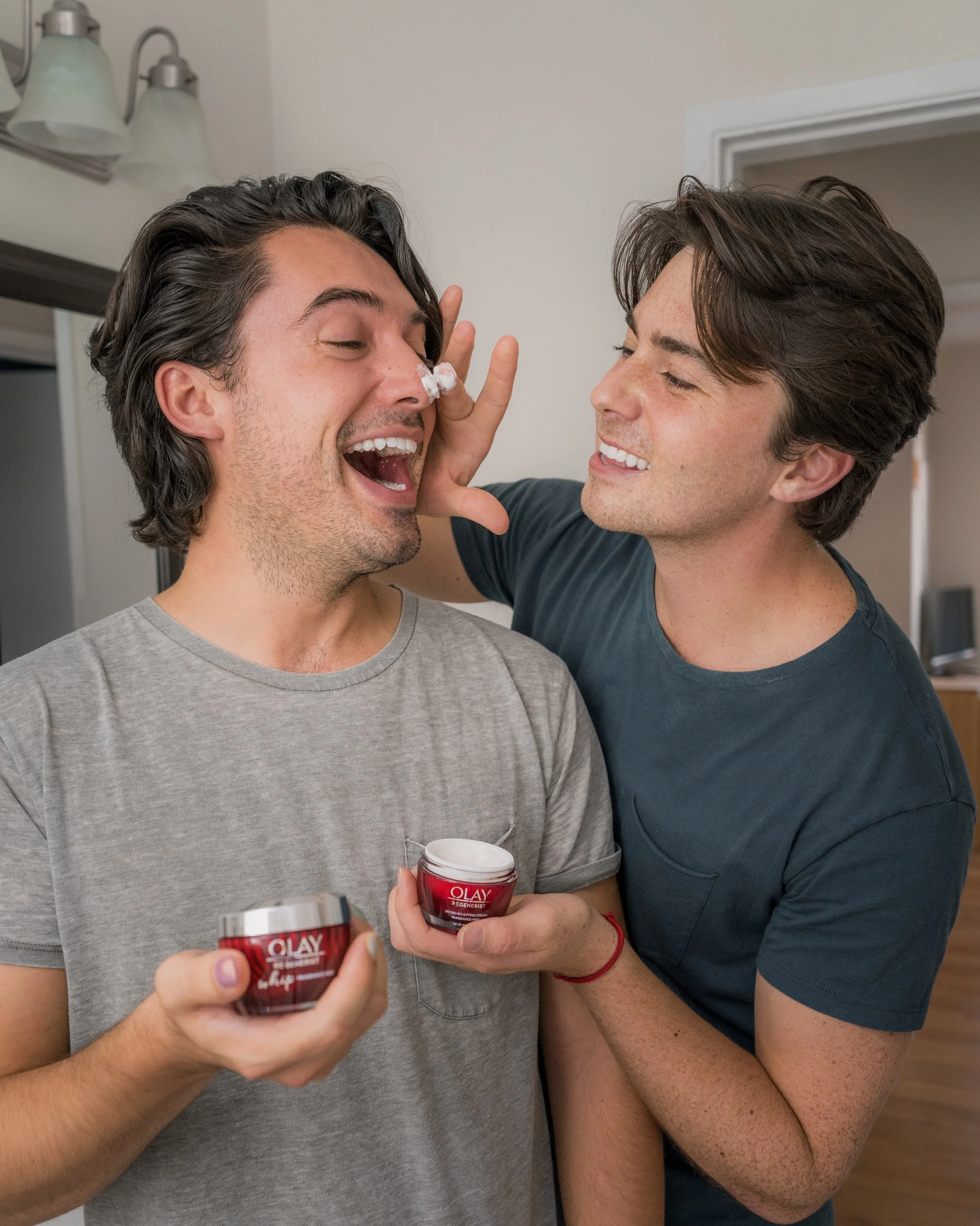 Staying Hydrated with Olay's Red Jar