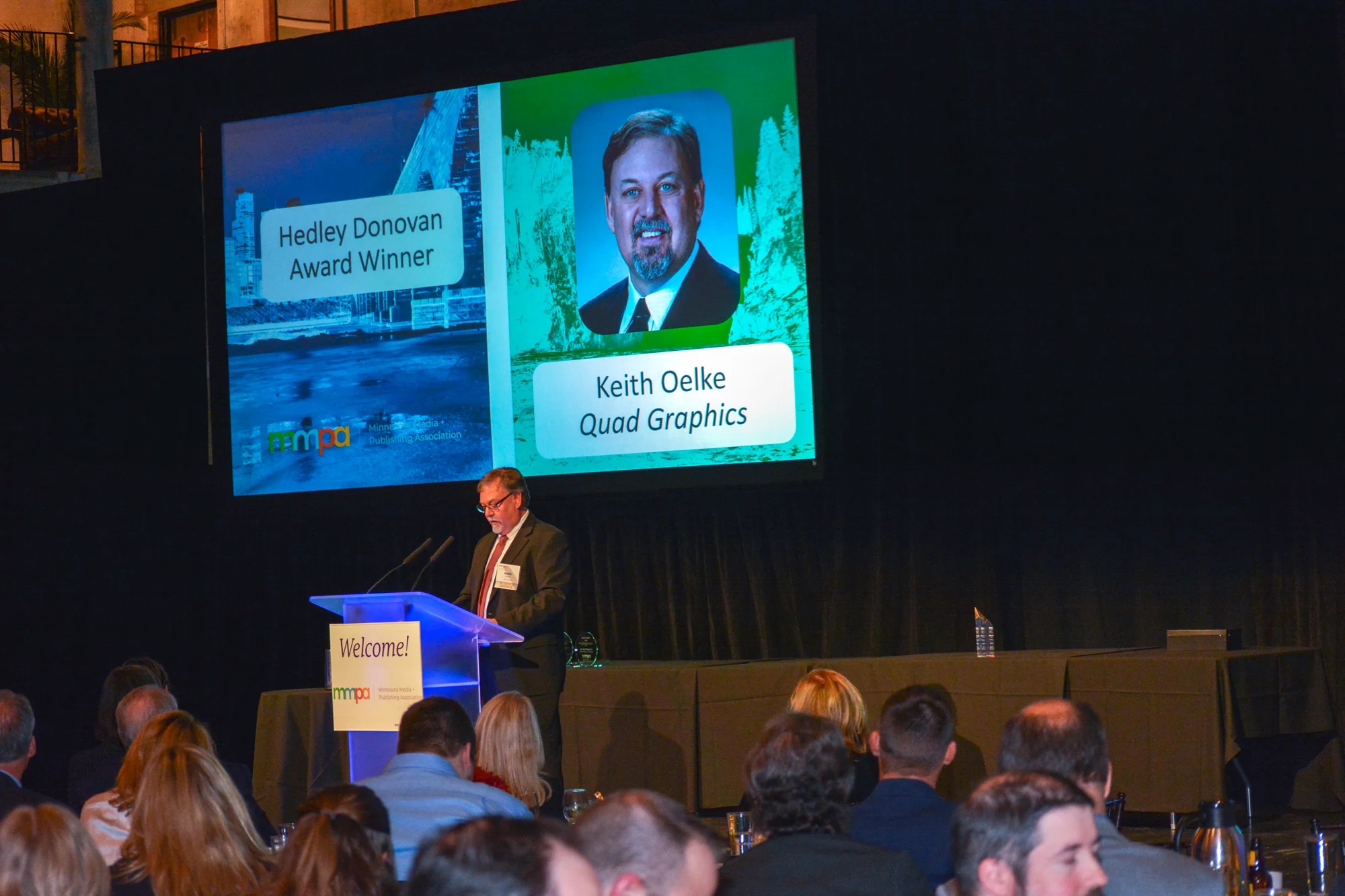 Keith Oelke -- 2018 Hedley Donovan Award Winner