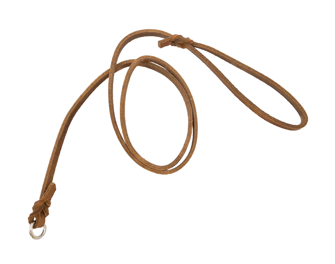  White Pine Leather Show Slip Lead 36” in Chestnut. 