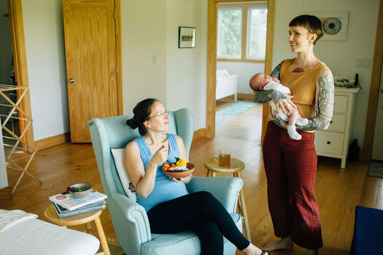 Nested Mama Prenatal & Postpartum Doula Support - blog centering