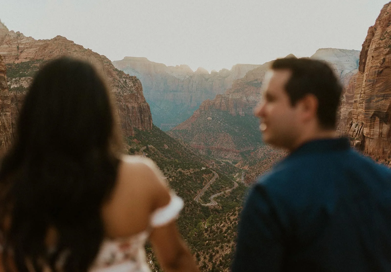 First Anniversary Adventure Session in Zion