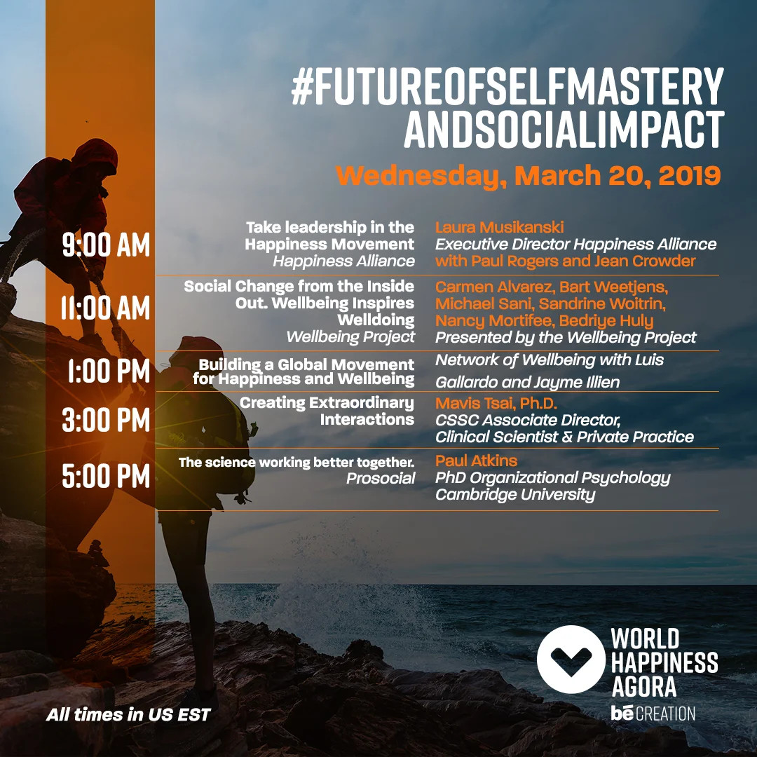 #FutureOfSelfMastery&SocialImpact to view agenda register here .