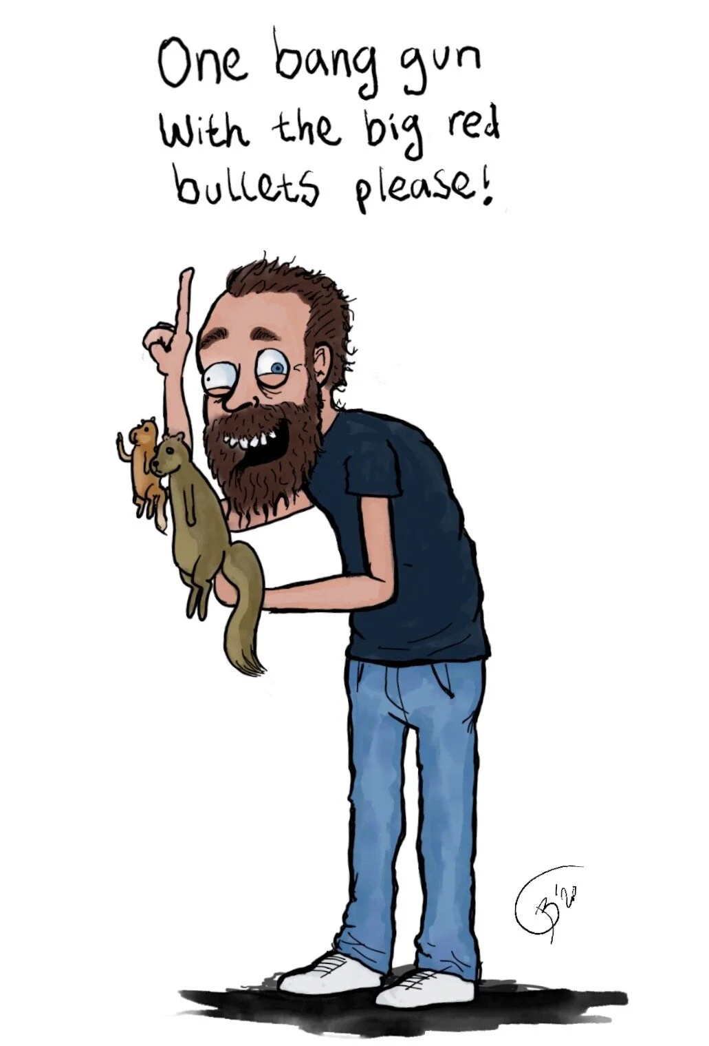 Dan Cummins: Squirell Puppet from 'Don't Wake the Bear'