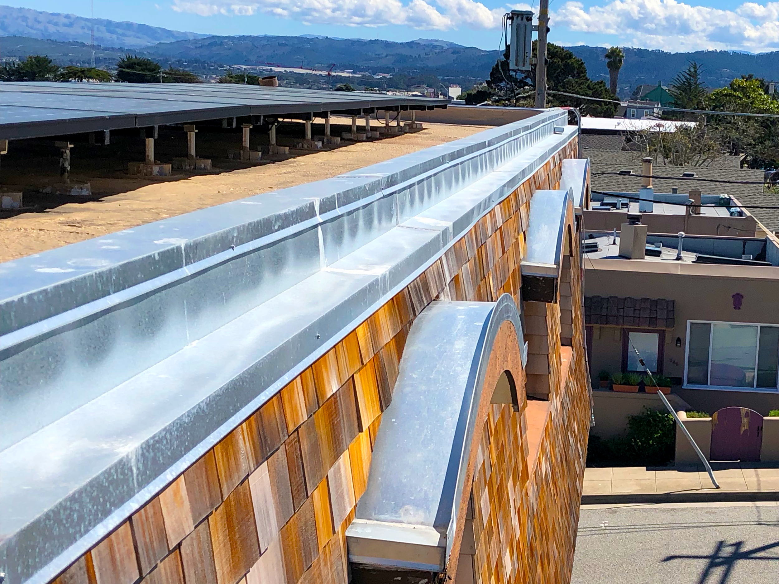 Wood Siding with Solar