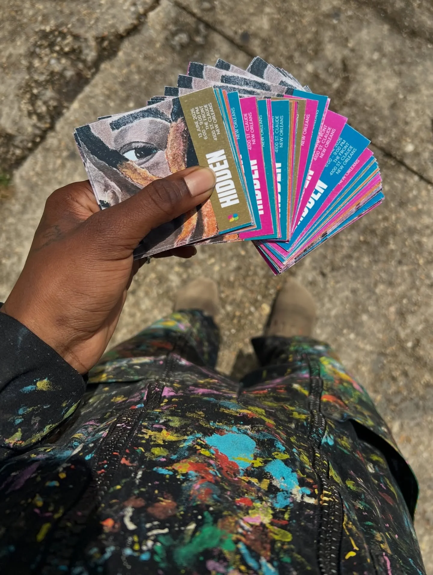 come to the show.
.
.
13 june 2026
6:00-9:00 PM
@thefrontnola 
4100 st. claude ave.
.
.
#thesweetestberry
#paintplayrantread