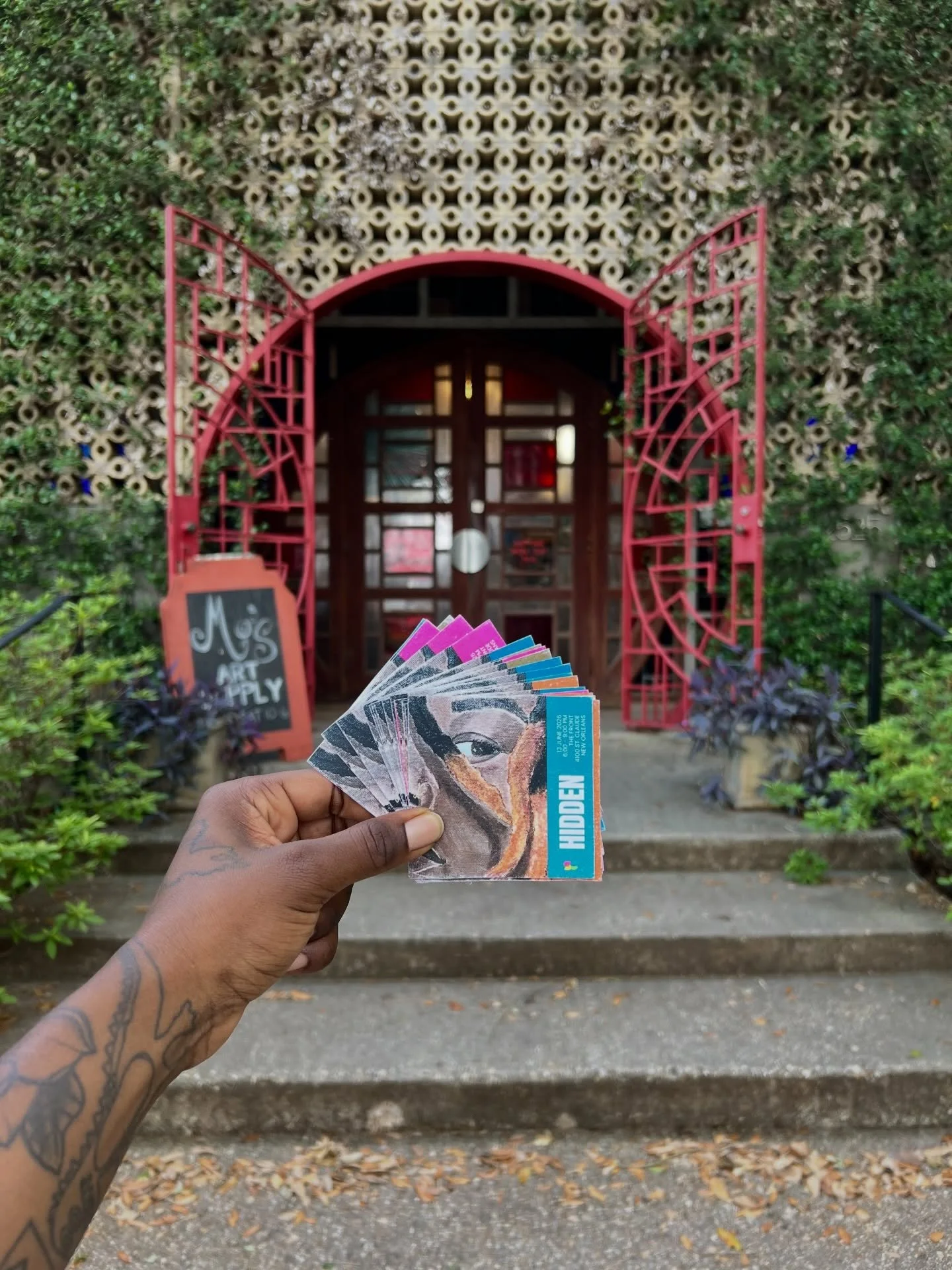 when you see my flyer imagine me saying &ldquo;👀you comin&rsquo;?!&rdquo; with my full personality.
.
.
HIDDEN
opening night: 13 june 2026, 6:00-9:00 pm
on exhibition june 15th - july 5th
@thefrontnola