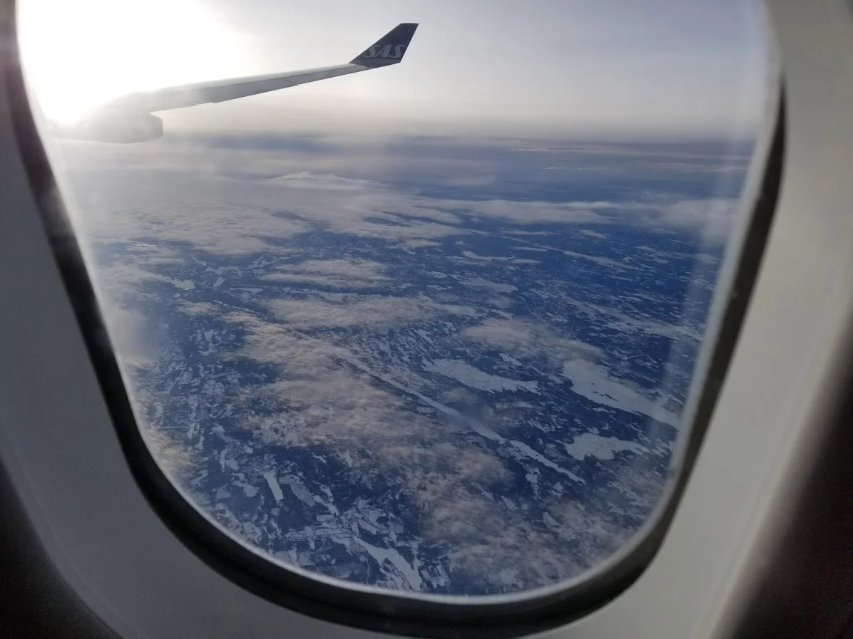 This is some cold and beautiful place that I flew over when I visited Russia for New Year’s to 2018. New Year’s Even is the biggest celebration of the year for my family, so I wanted to spend a few brief days with one of my favorite people - my grandma.