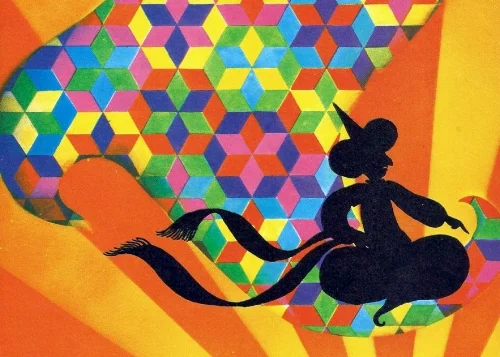 The Patchwork Quilt, a fantastic tale of wonder and magic, featuring enchanting shadow puppetry, storytelling, songs and sparkling live accordion music by One Moment in Time.