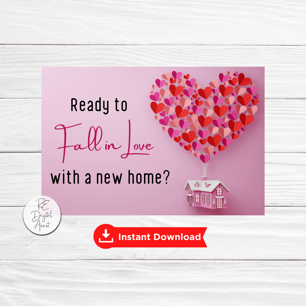 Real Estate Fall in Love New Home