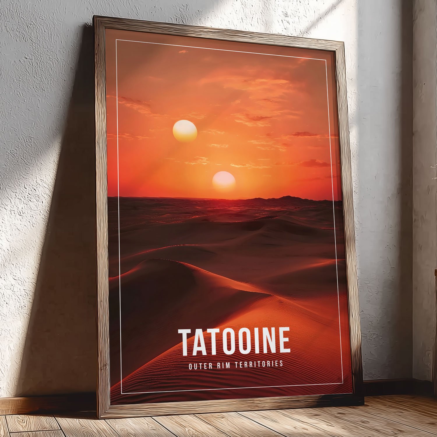 Tatooine poster inspired by Star Wars – A New Hope - Posters