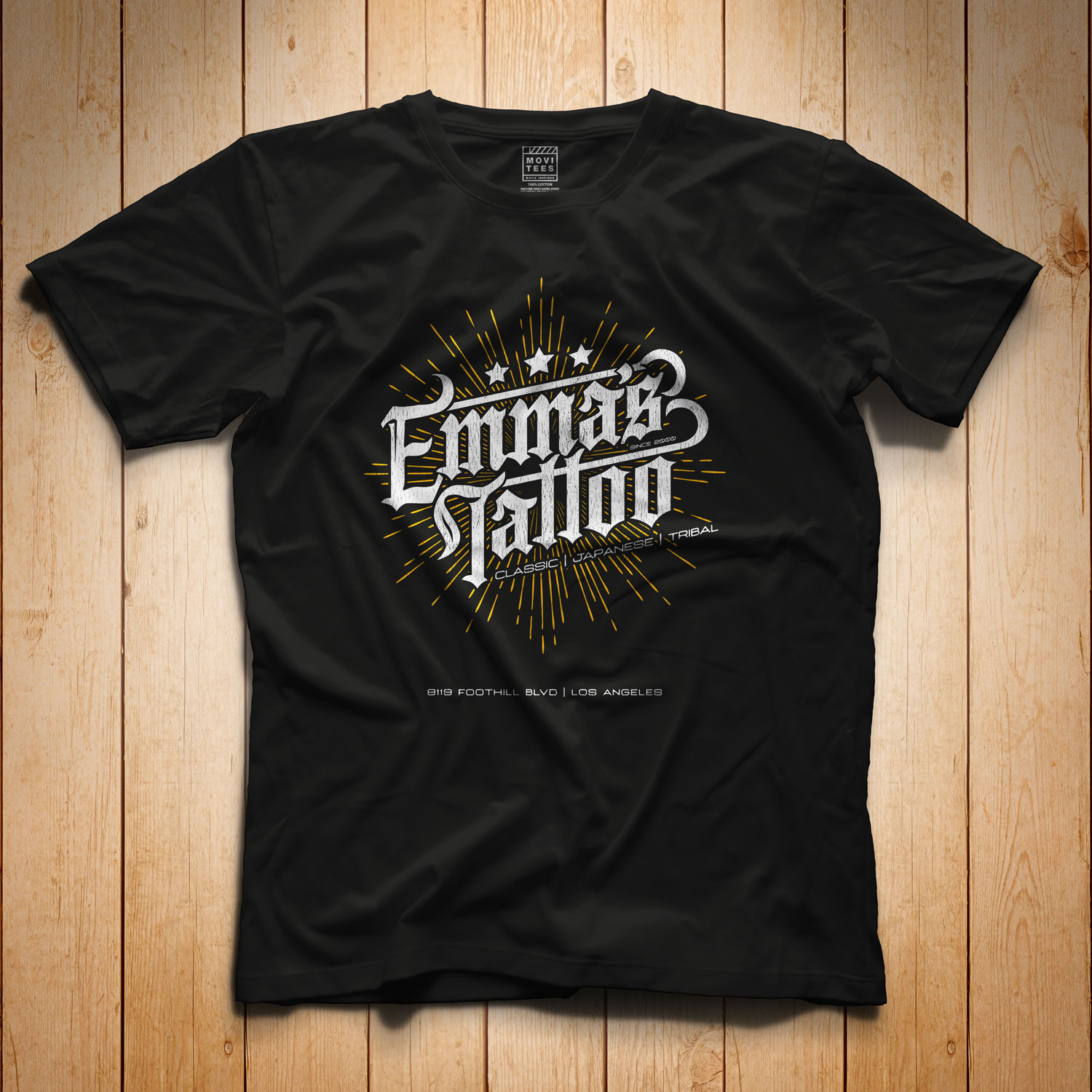 Emma’s Tattoo T-Shirt inspired by Memento - Regular T-Shirt — MoviTees