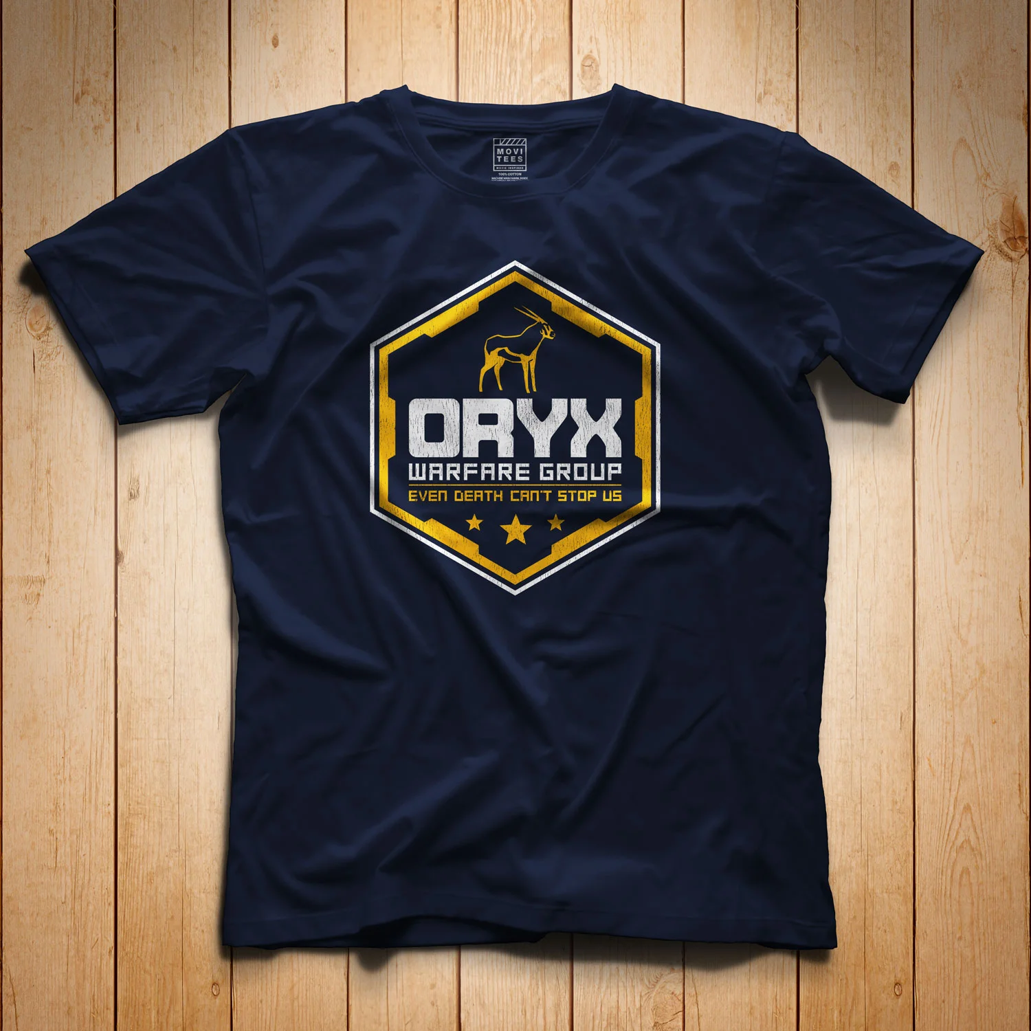 Oryx Warfare Group T-Shirt Navy Blue Elysium Inspired S M L XL 2XL 3XL 4XL 5XL $16.49