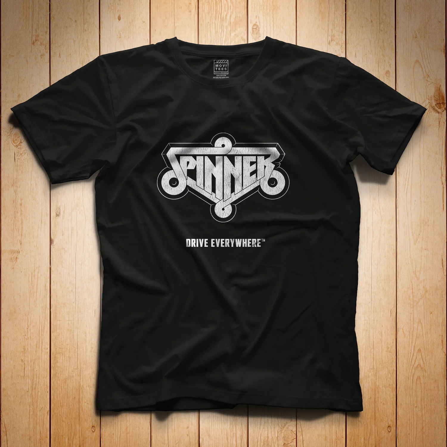 Spinner T-Shirt Black Blade Runner Inspired S M L XL 2XL 3XL 4XL 5XL $16.49