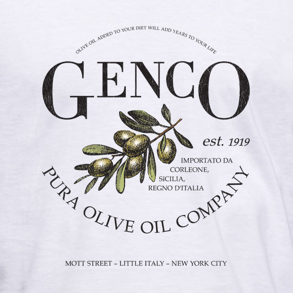 Louis Restaurant T-Shirt Food Genco Pura Olive Oil Satriales Store Bing D268 