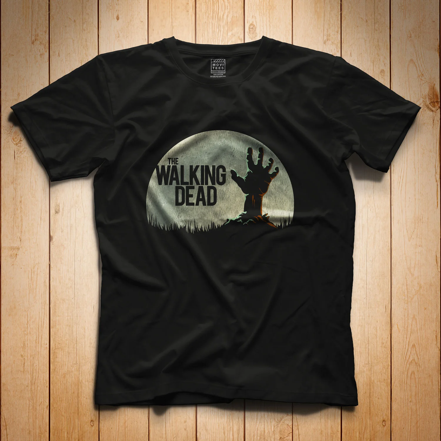 The Walking Dead T-Shirt Black The Walking Dead Inspired S M L XL 2XL 3XL 4XL 5XL $16.49