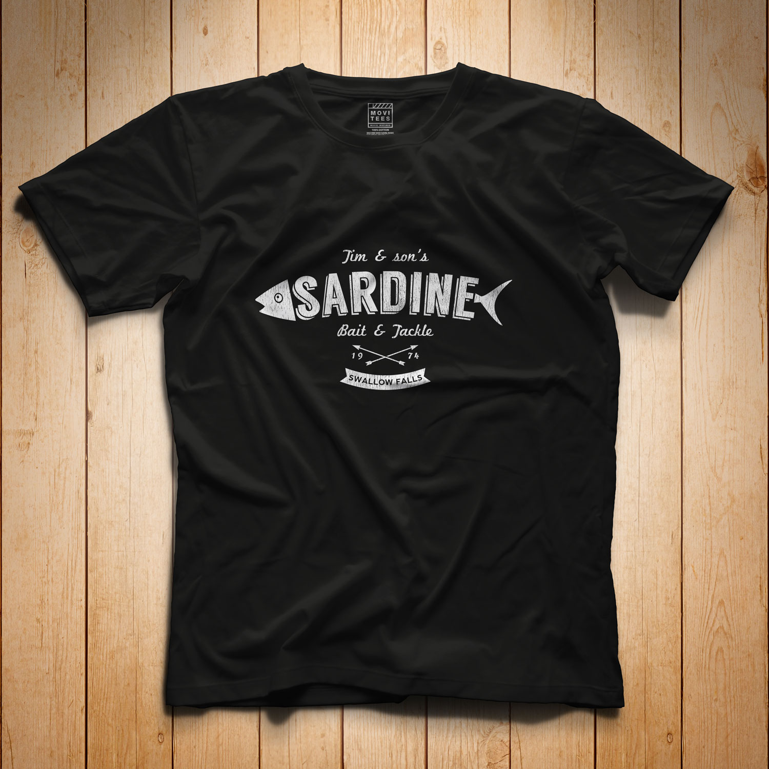 Sardine – Bait and Tackle T-Shirt inspired by Cloudy with a Chance of ...
